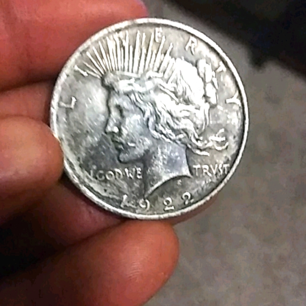 1922 silver dollar